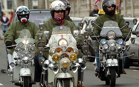 Hundreds of riders of classic Vespa and Lambretta scooters are needed as