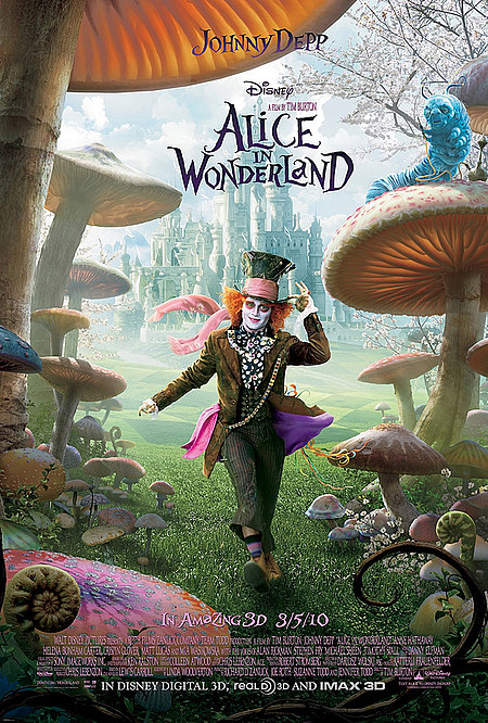 Johnny Depp Kids 2009. Alice In Wonderland – Johnny